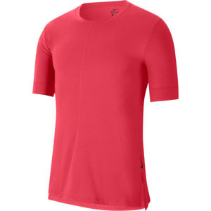 Nike YOGA TEE Pánské tričko, Červená, velikost XL