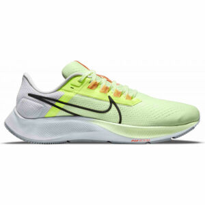 Nike AIR ZOOM PEGASUS 38 Pánská běžecká obuv, Světle zelená,Bílá,Černá, velikost 9