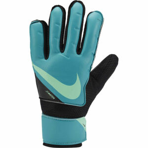 Nike GOALKEEPER MATCH JR Dětské brankářské rukavice, Tyrkysová,Černá,Světle zelená, velikost 4