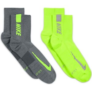Nike MULTIPLIER Ponožky, šedá, veľkosť 34-38