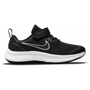Nike STAR RUNNER 3 Dětská volnočasová obuv, černá, velikost 29.5
