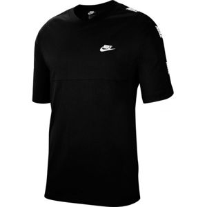 Nike NSW CE TOP SS HYBRID M černá M - Pánské tričko