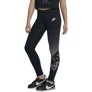 Nike NSW LGGNG FAVORITE GX1 černá S - Dívčí legíny