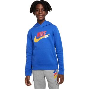 Nike SPORTSWEAR Chlapecká mikina, modrá, veľkosť XL