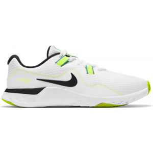 Nike RENEW RETALIATION TR 2 Pánská tréninková obuv, Bílá,Černá,Reflexní neon, velikost 45.5