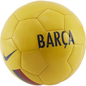 Nike FC BARCELONA SPRTS Fotbalový míč, žlutá, velikost 5