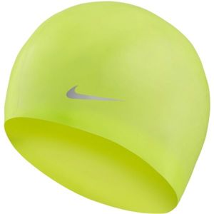 Nike SOLID SILICONE YOUTH žlutá NS - Dětská plavecká čepice