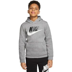 Nike SPORTSWEAR CLUB FLEECE Dětská mikina, šedá, velikost L