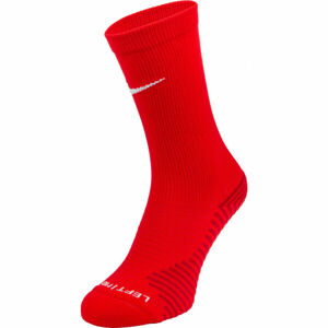 Nike SQUAD CREW U Červená L - Sportovní ponožky