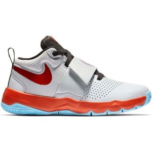 Nike TEAM HUSTLE D 8 SD šedá 3.5Y - Dětská basketbalová obuv