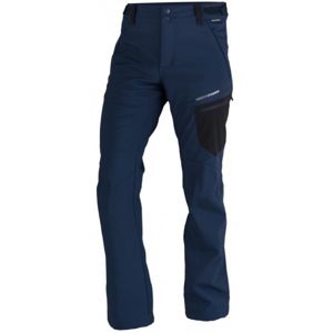 Northfinder GINEMON tmavě modrá L - Pánské softshellové kalhoty