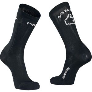 Northwave SUNDAY MONDAY HIGH Pánské ponožky, černá, veľkosť M