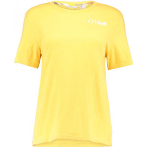 O'Neill LW SELINA GRAPHIC T-SHIRT žlutá XL - Dámské tričko
