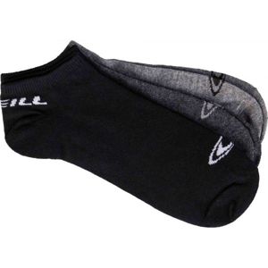 O'Neill SNEAKER ONEILL 3P Unisex ponožky, černá, velikost 43 - 46