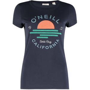 O'Neill LW SUNSET LOGO T-SHIRT tmavě modrá S - Dámské tričko