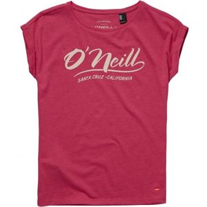 O'Neill LG SANTA CRUZ S/SLV T-SHIRT červená 140 - Dívčí tričko