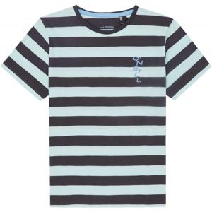 O'Neill LB STRIPED S/SLV T-SHIRT černá 152 - Chlapecké tričko