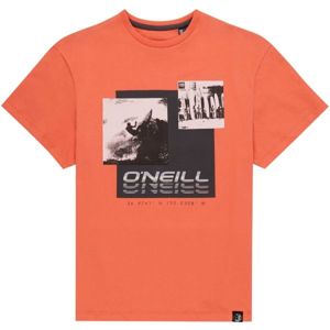 O'Neill LB PHOTOPRINT S/SLV T-SHIRT oranžová 164 - Chlapecké tričko