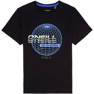 O'Neill LB GRAPHIC S/SLV T-SHIRT Chlapecké triko, Černá,Šedá,Modrá, velikost 140