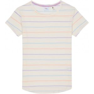 O'Neill LW STRIPE LOGO T-SHIRT béžová S - Dámské tričko