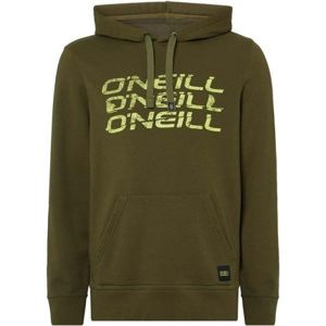 O'Neill LM TRIPLE ONEILL HOODIE hnědá XL - Pánská mikina