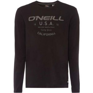 O'Neill LM OLSEN L/SLV T-SHIRT černá L - Pánské tričko s dlouhým rukávem