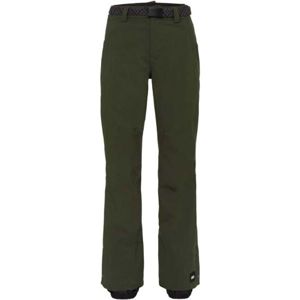 O'Neill PW STAR PANTS Dámské lyžařské/snowboardové kalhoty, tmavě zelená, velikost L