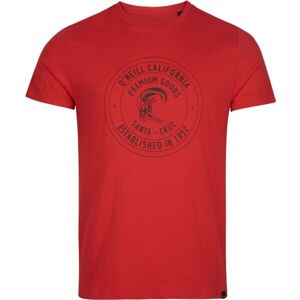 O'Neill EXPLORE Pánské tričko s krátkým rukávem, červená, velikost M