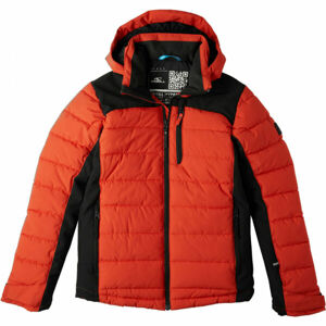 O'Neill IGNEOUS Chlapecká lyžařská/snowboardová bunda, červená, veľkosť 128