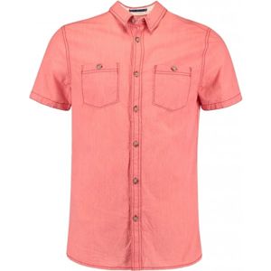 O'Neill LM CUT BACK SSLV SHIRT růžová S - Pánská košile