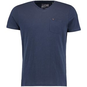 O'Neill LM JACKS BASE V-NECK T-SHIRT tmavě modrá S - Pánské tričko
