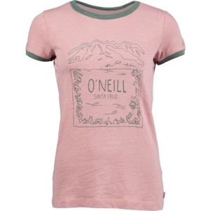 O'Neill LW AUDRA T-SHIRT růžová M - Dámské tričko