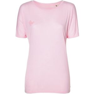 O'Neill LW ESSENTIALS DRAPEY T-SHIRT růžová XL - Dámské tričko
