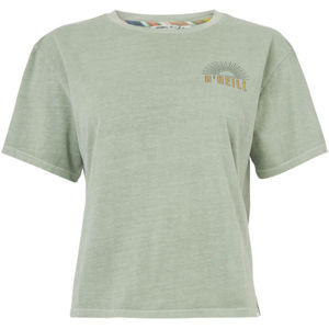 O'Neill LW LONGBOARD BACKPRINT T-SHIRT zelená S - Dámské tričko