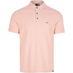 O'Neill LM TRIPLE STACK POLO Pánské tričko, růžová, velikost XXL