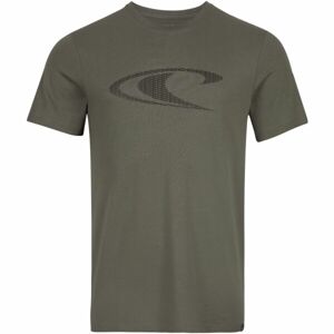 O'Neill WAVE Pánské tričko, tmavě zelená, veľkosť M