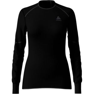 Odlo SUW WOMEN'S TOP L/S CREW NECK ACTIVE X-WARM černá M - Dámské tričko