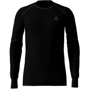 Odlo BL TOP CREW NECK L/S ACTIVE X-WARM černá M - Pánské tričko