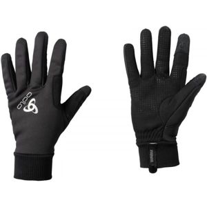 Odlo GLOVES WINDPROOF WARM černá M - Běžkařské rukavice