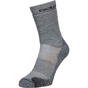 Odlo SOCKS CREW ACTIVE WARMHIKING Ponožky, černá, velikost 45-47