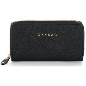 Oxybag MONY L LEATHER Dámská peněženka, černá, veľkosť UNI