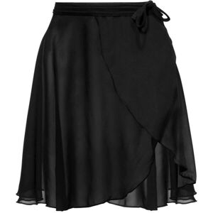 PAPILLON LONG SKIRT Dámská baletní sukně, černá, veľkosť L/XL