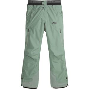 Picture OBJECT Pánské zimní kalhoty, světle zelená, veľkosť XL