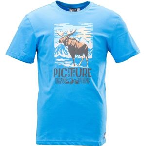 Picture MOOSE modrá M - Pánské tričko