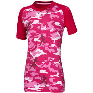 PROGRESS COMBAT KID Dětské sportovní triko, růžová, veľkosť 140-146