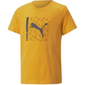 Puma ACTIVE SPORT TEE Dětské triko, žlutá, velikost 164