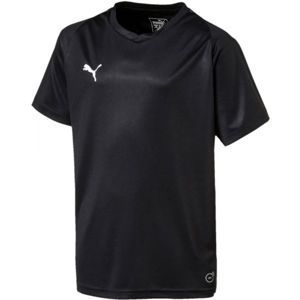 Puma LIGA JERSEY CORE JR Dětské triko, černá, velikost