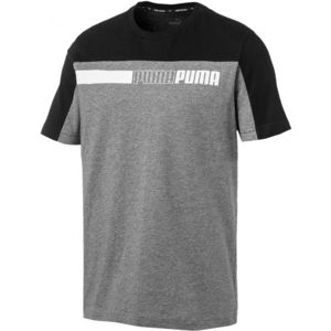 Puma MODERN SPORTS ADVANCED TEE šedá XL - Pánské stylové tričko