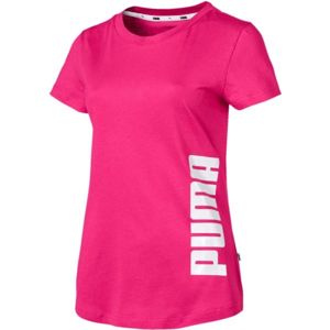 Puma SUMMER GRAPHIC TEE růžová S - Dámské triko