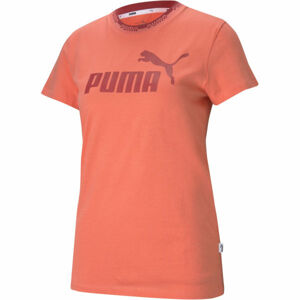 Puma AMPLIFIED GRAPHIC TEE Dámské triko, Oranžová, velikost S
